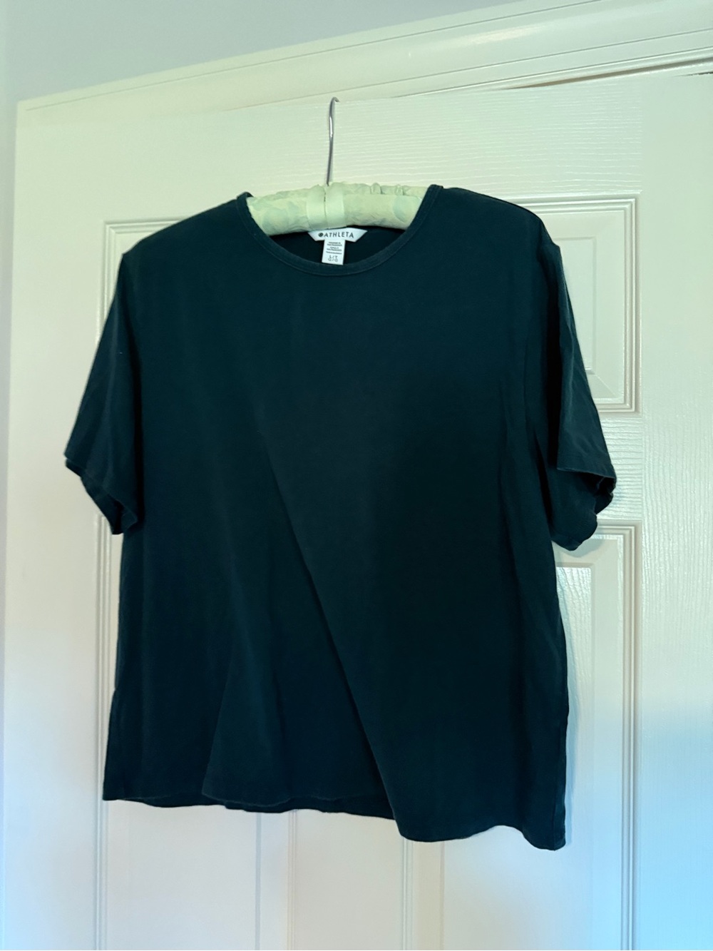 Athleta Deep Green Relaxed Short Sleeve Tee